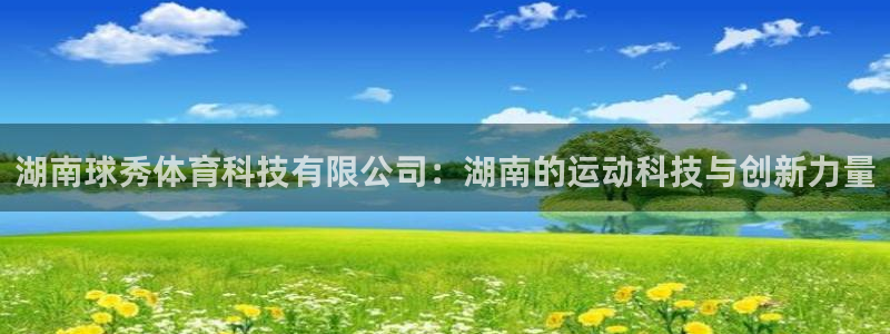 湖南球秀体育科技有限公司：湖南的运动科技与创新力量