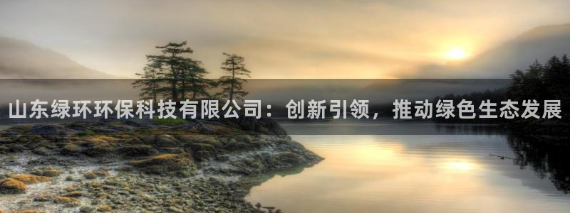 山东绿环环保科技有限公司：创新引领，推动绿色生态发展