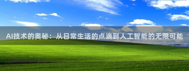 AI技术的奥秘：从日常生活的点滴到人工智能的无限可能