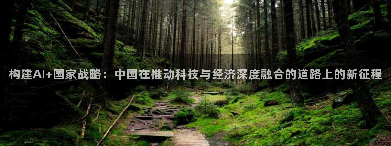 构建AI+国家战略：中国在推动科技与经济深度融合的道路上的新征程